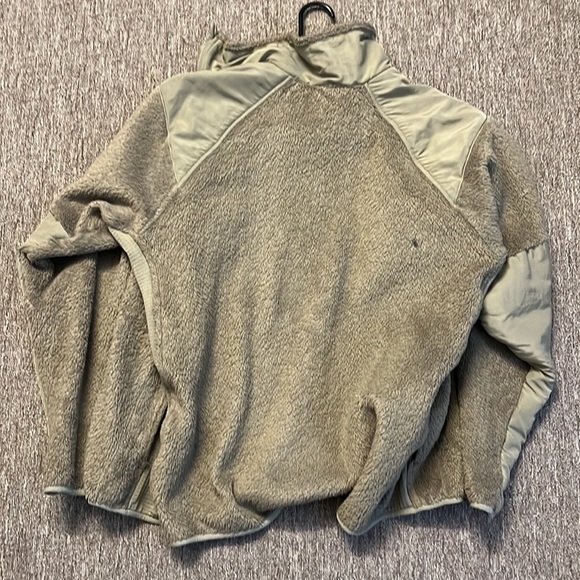 US Army/US Air Force Cold Weather Fleece Jacket, Size: Men’s Medium Long - Picture 8 of 9